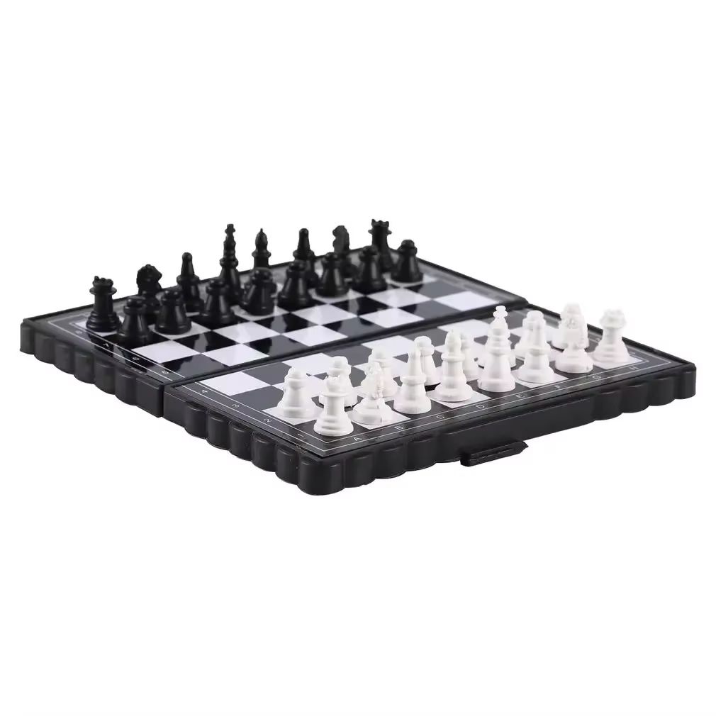 1Pc Mini Magnetic  Chess Set   - Board Game For Kids ulasan dan harga