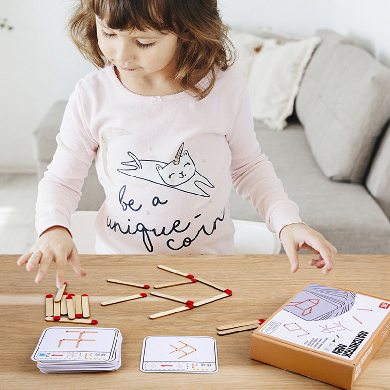 Montessori Matches Puzzles Gam - Board Game China ulasan dan harga