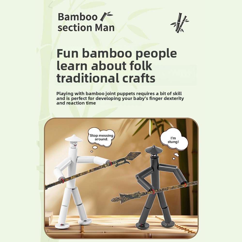 Two-player Battle Bamboo Man B - Board Game China ulasan dan harga