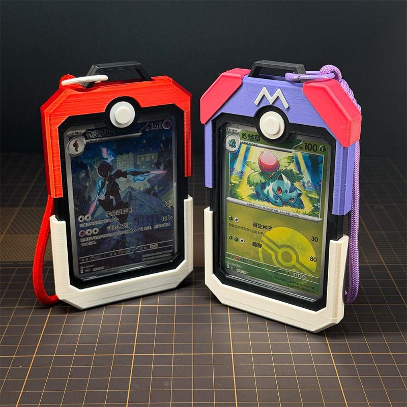 Poke Ball Vertical Card Holder - Board Game Pokemon ulasan dan harga