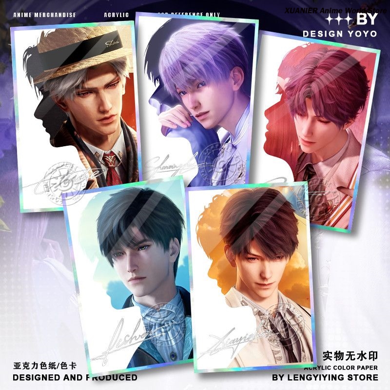 Acrylic Colored Paper Love and - Board Games ulasan dan harga