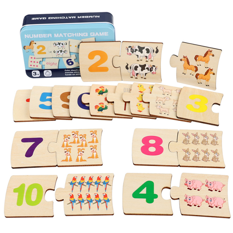 Children Iron Box Number Enlig - Board Game For Kids ulasan dan harga