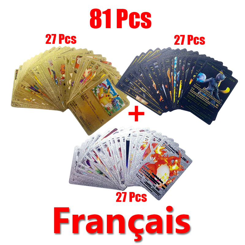 81-15Pcs Pokemon Cards Gold Si - Board Game Pokemon ulasan dan harga
