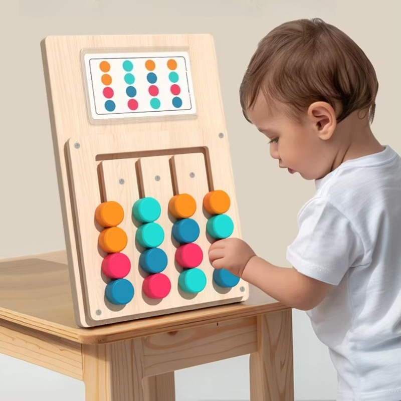 Kids Montessori Color Shape Ma - Board Game For Kids ulasan dan harga